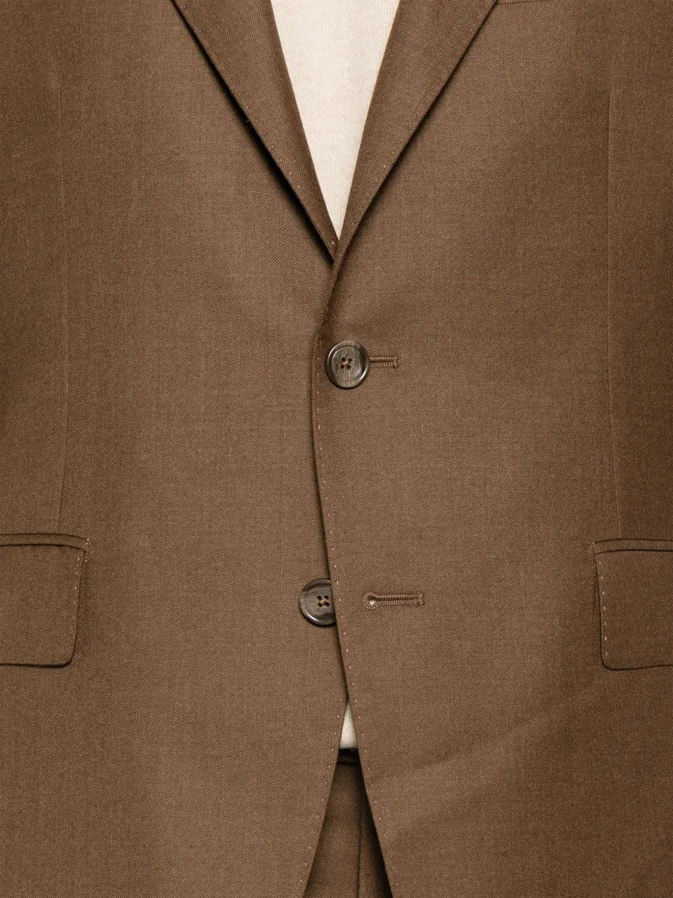 brooch-detail blazer