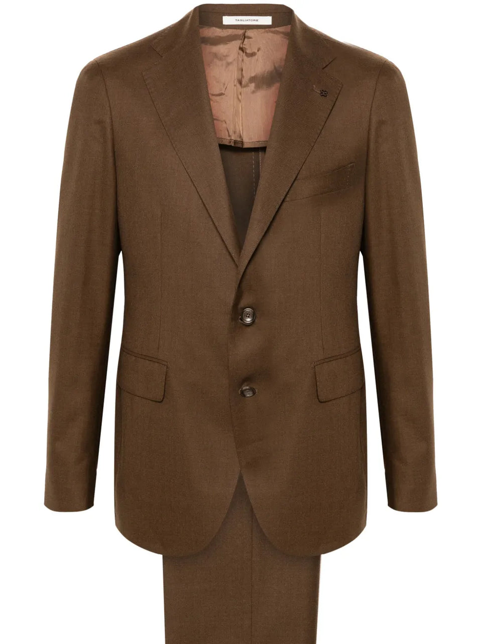 brooch-detail blazer