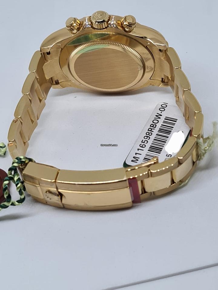 Rolex | Daytona | 116598 RBOW | Yellow gold | 40 mm | Yellow gold | Black | Automatic