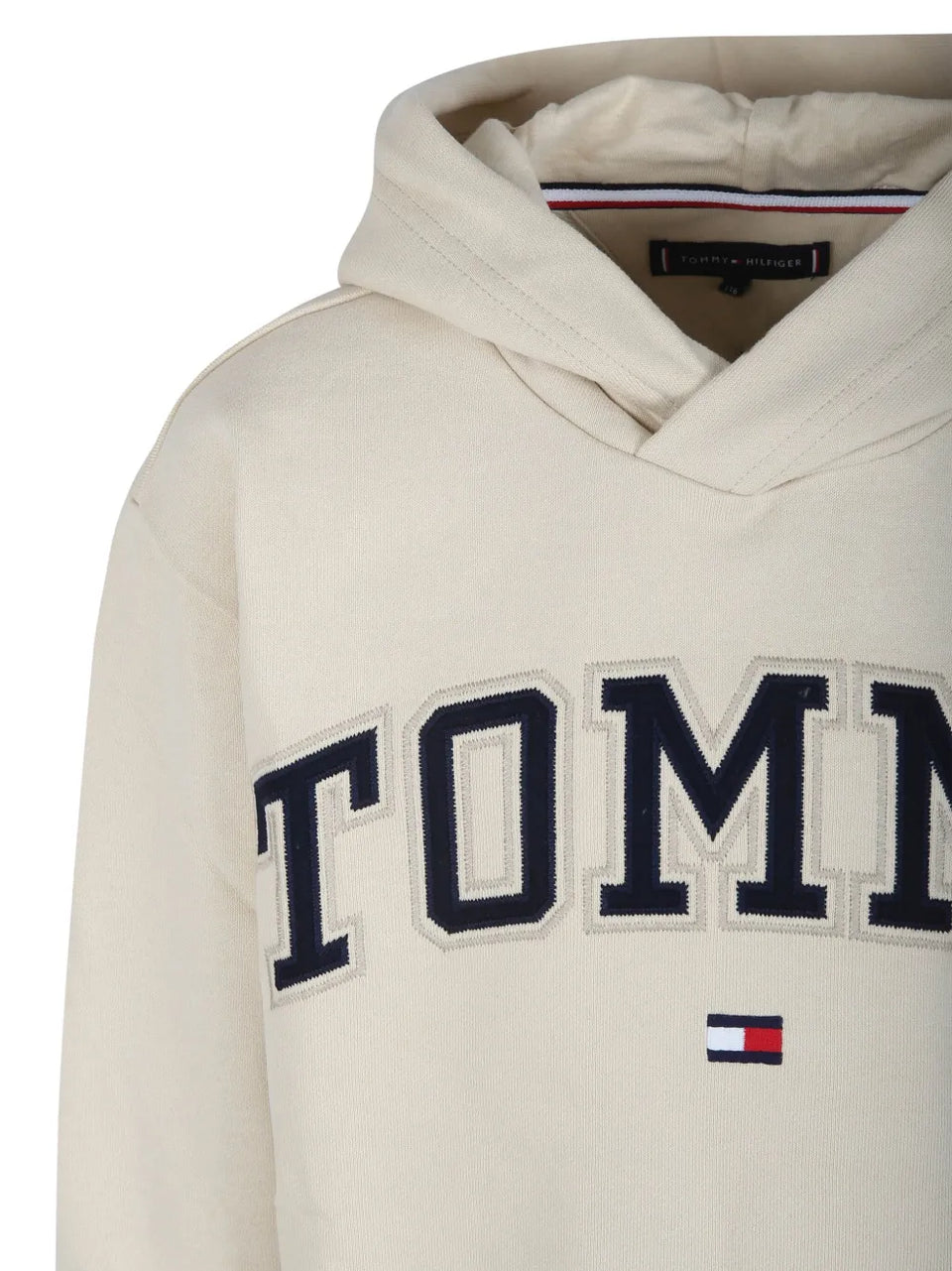 varsity logo-embroidery Hoodie