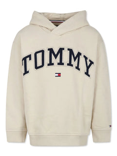 varsity logo-embroidery Hoodie