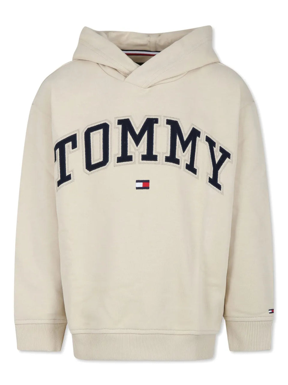 varsity logo-embroidery Hoodie