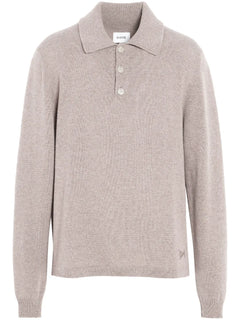 B Label cashmere polo shirt