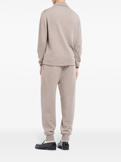 B Label cashmere polo shirt