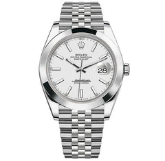 Rolex | Datejust | 126300 | Steel | 41 mm | Steel | White | Automatic