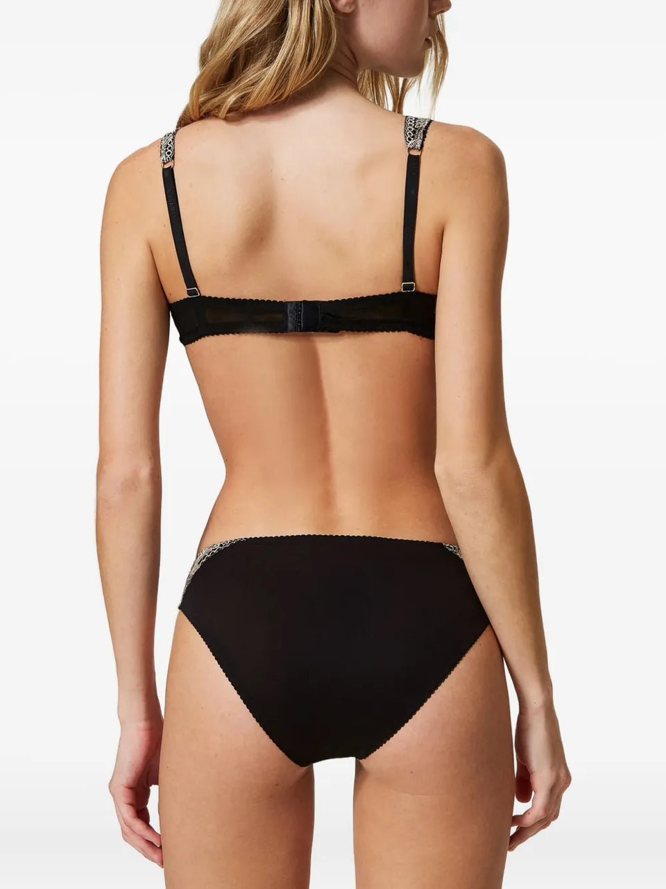 tulle-panelled briefs