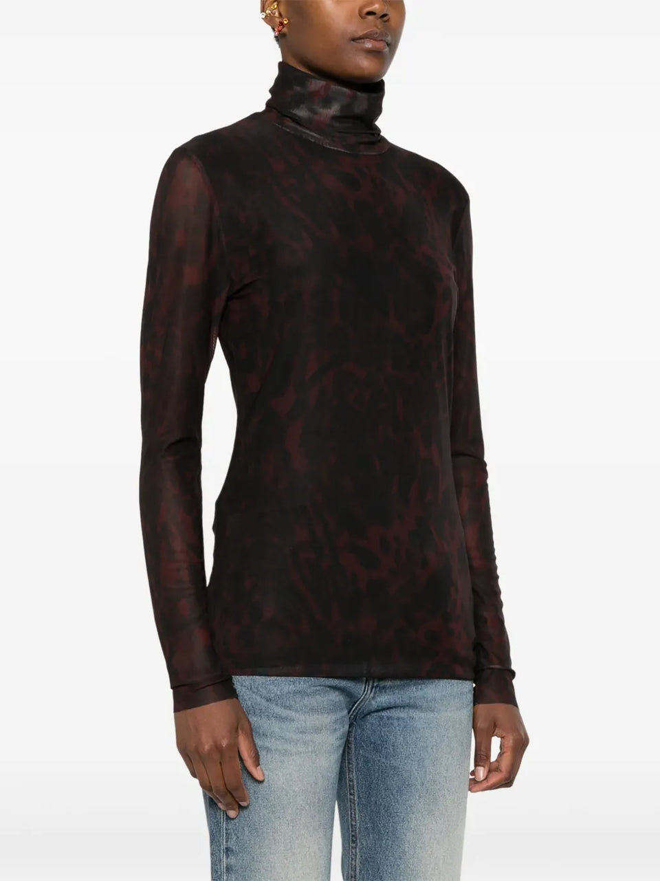 printed mesh top