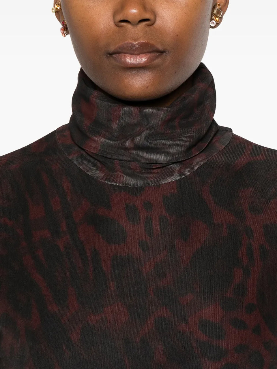 printed mesh top