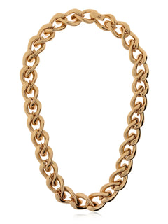 Wishbone chain necklace