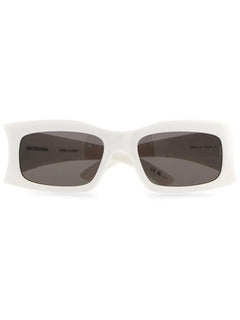 logo rectangle-framed sunglasses