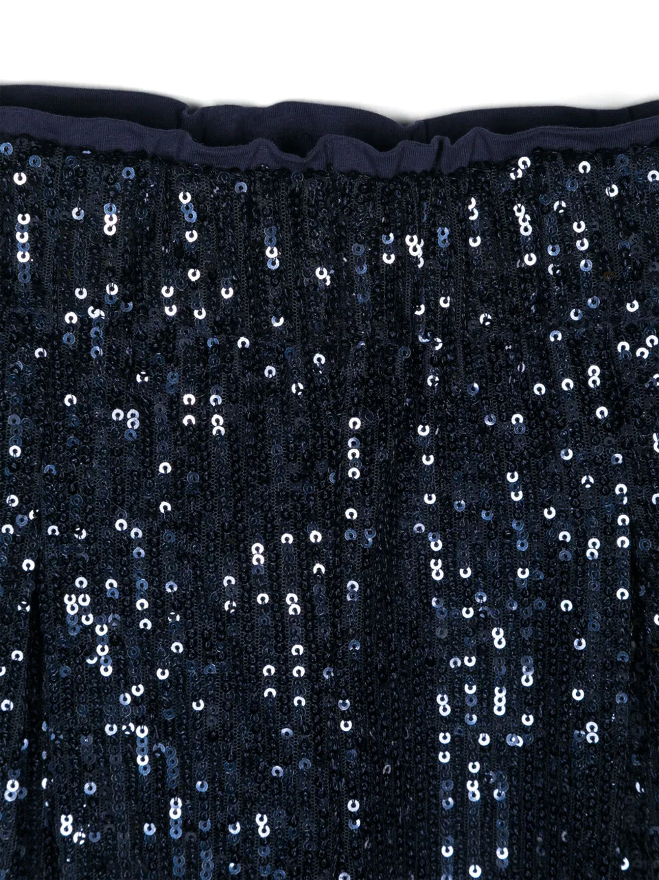 sequin-embellished wide-leg trousers