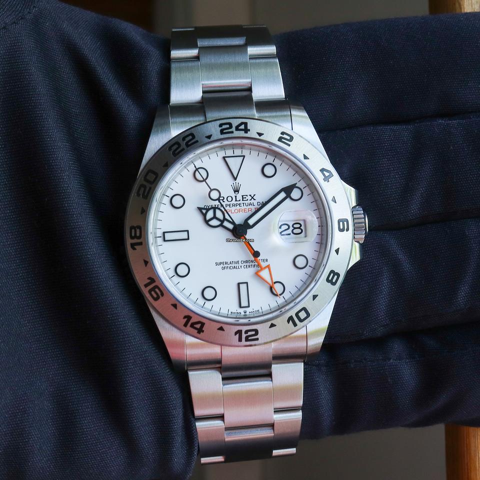 Rolex | Explorer II | 226570 | Steel | 42 x 50 mm | Steel | White | Automatic