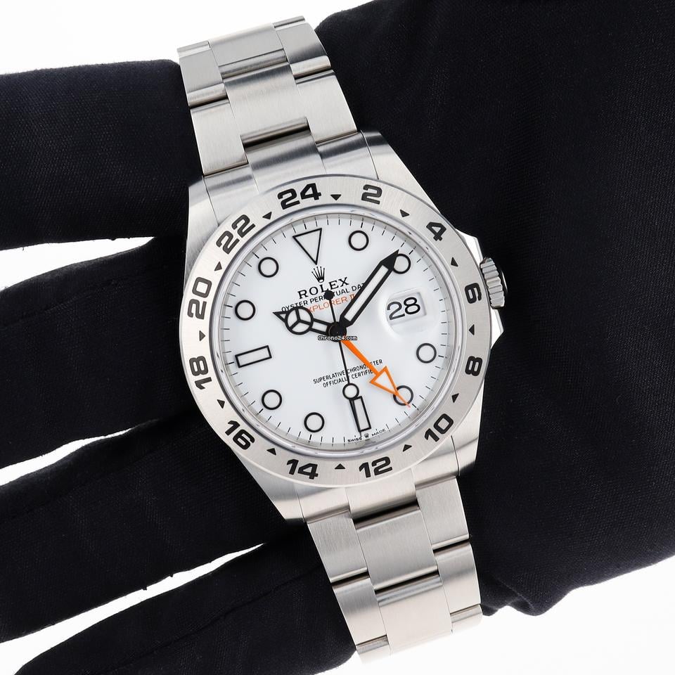 Rolex | Explorer II | 226570 | Steel | 42 x 50 mm | Steel | White | Automatic