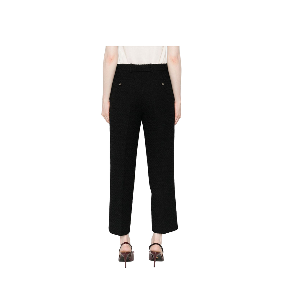 Wool Tweed Trousers