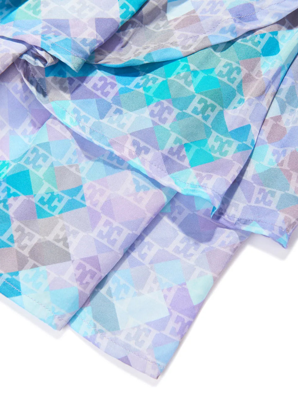 all-over logo-print skirt