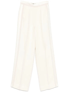 panelled wide-leg trousers