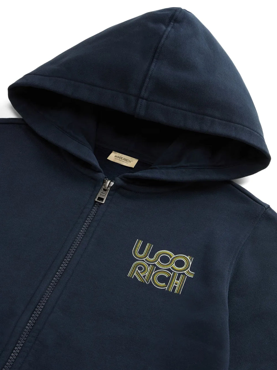zip-up cotton Hoodie
