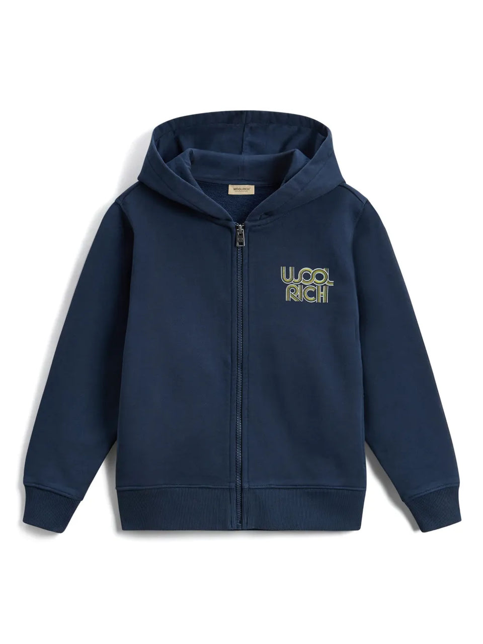 zip-up cotton Hoodie