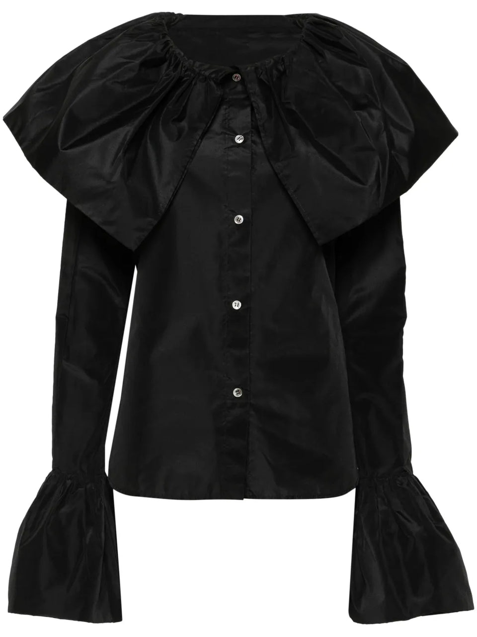 taffeta blouse
