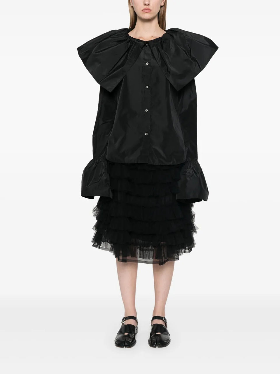 taffeta blouse