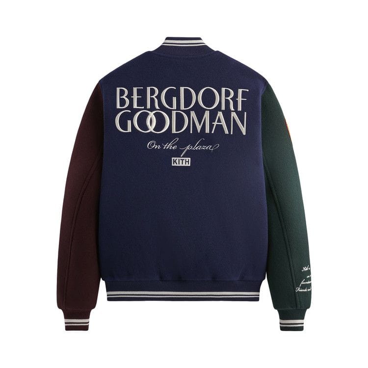 Kith For Bergdorf Goodman Varsity Jacket Nocturnal