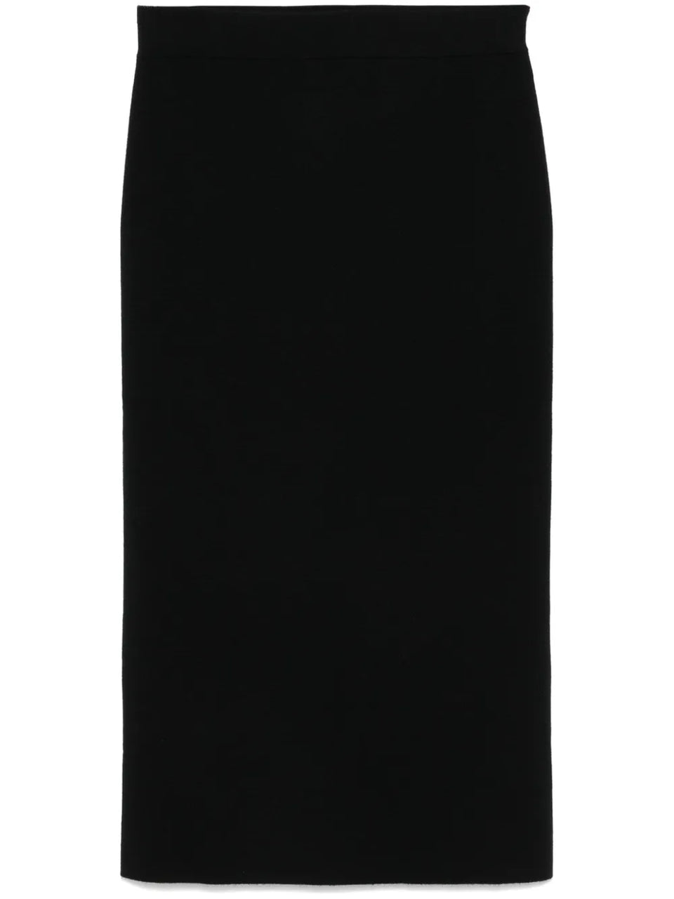 knitted midi skirt