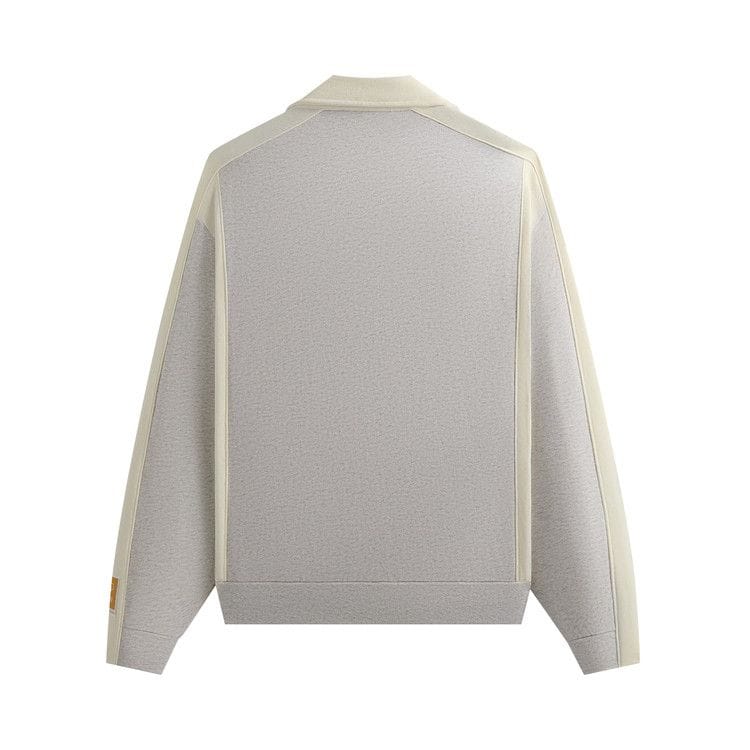 Kith For Olympics Heritage Nelson Collared Pullover Light Heather Grey