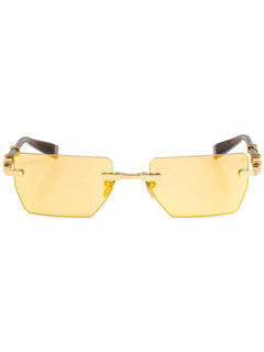 BPS-150G-53 rectangle-frame sunglasses