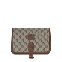 Horsebit 1955 Leather Card Case Wallet - Brown