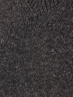 Shetland V-neck jumper