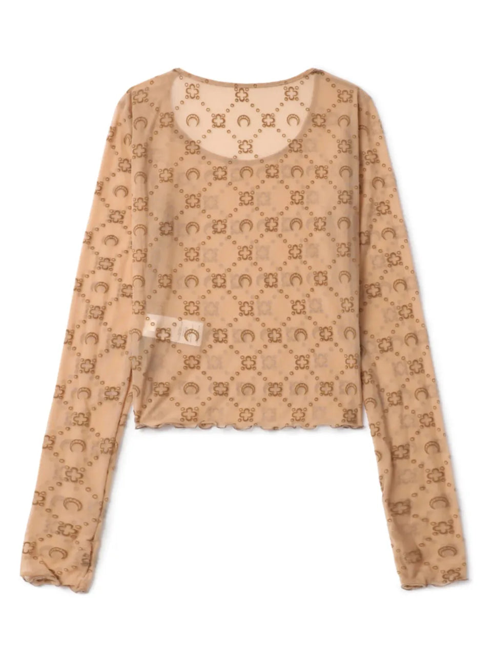 monogram crewneck top
