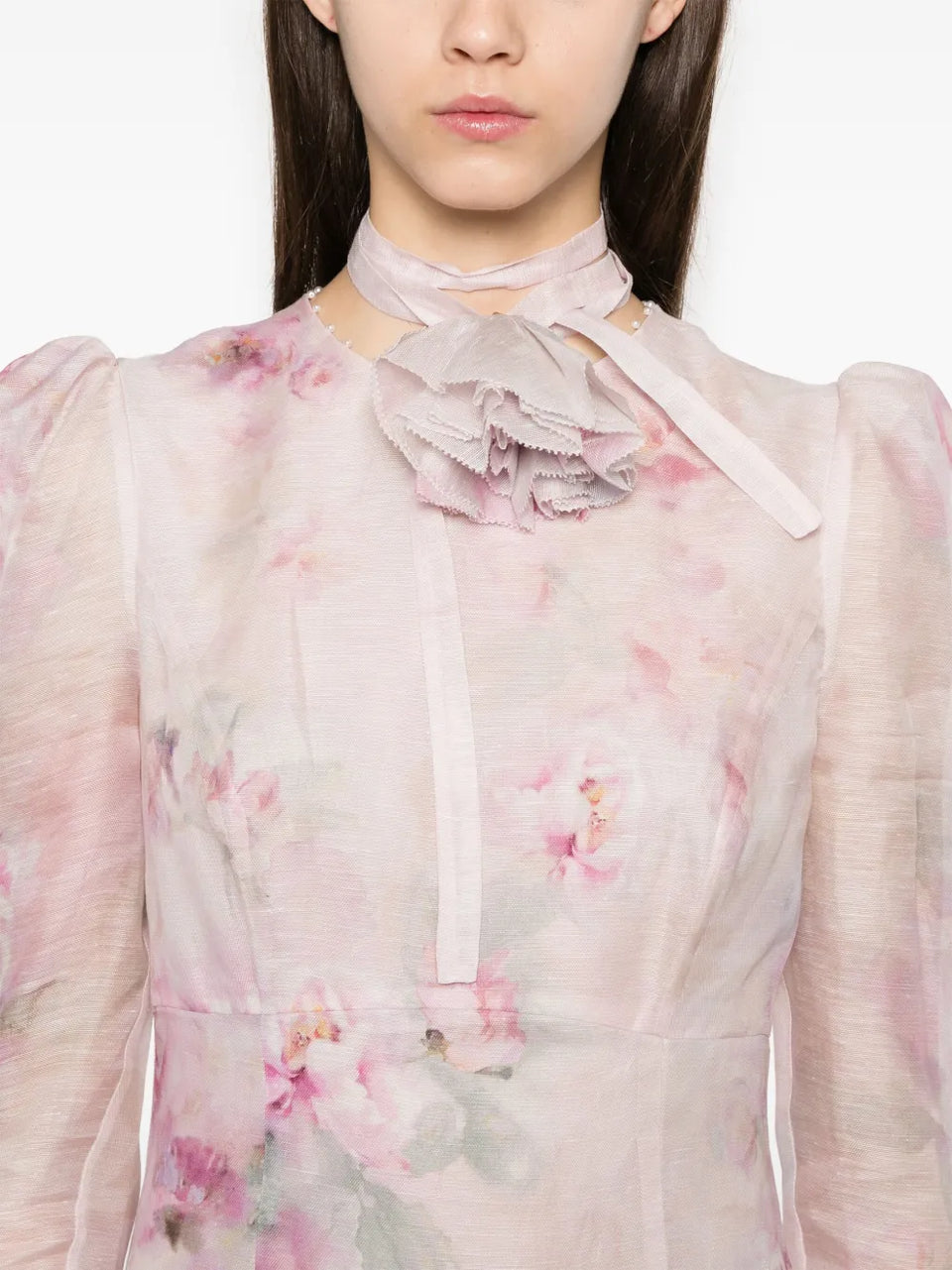 Crush Flower midi dress