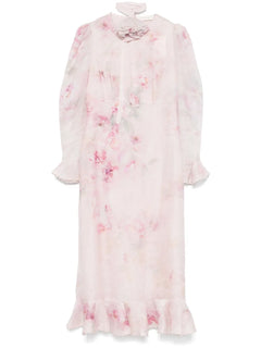 Crush Flower midi dress