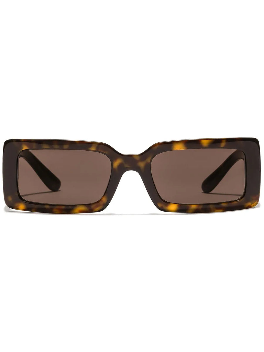square-frame DNA sunglasses