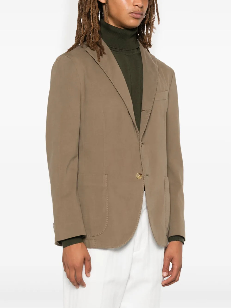 twill blazer