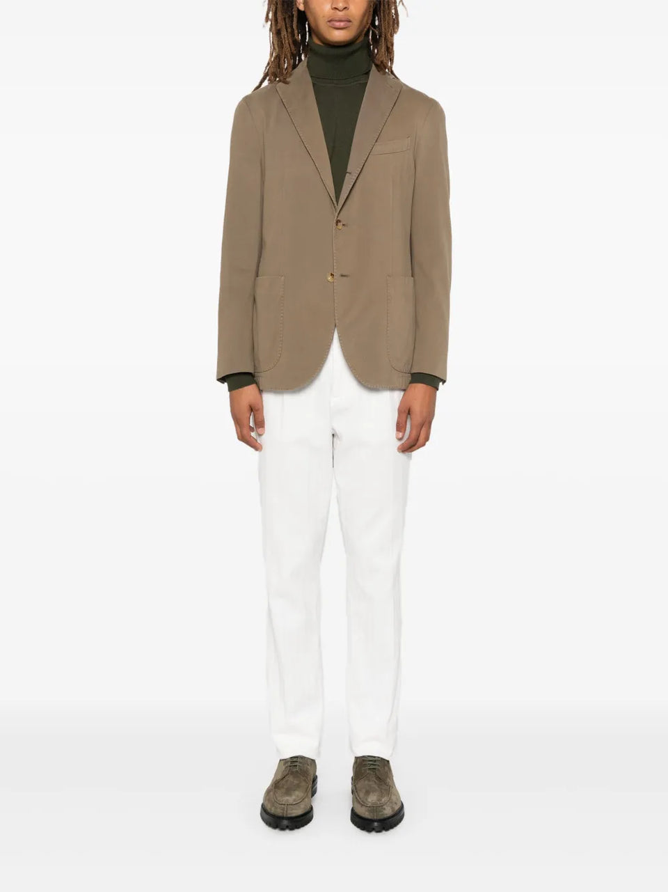 twill blazer