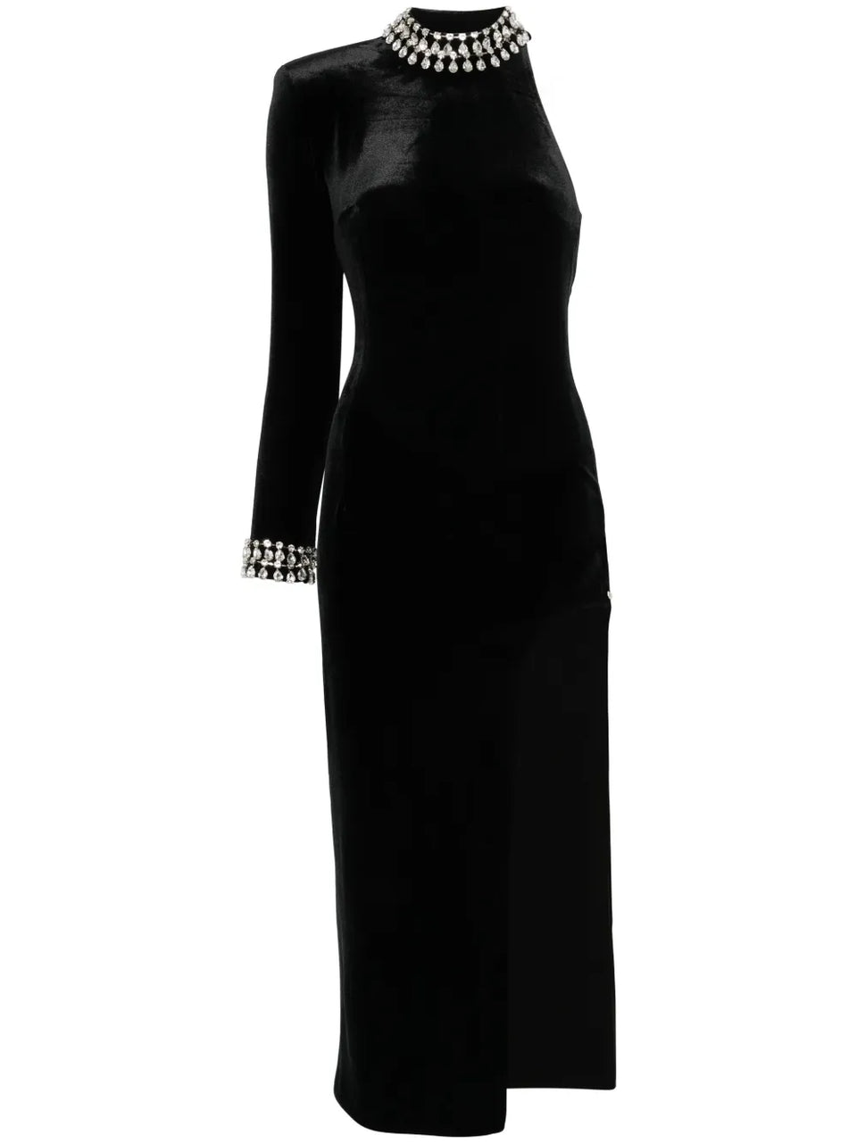 crystal-embellished dress