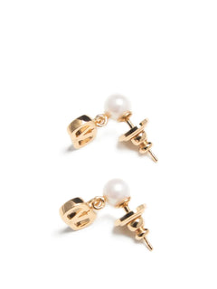 VLogo earrings