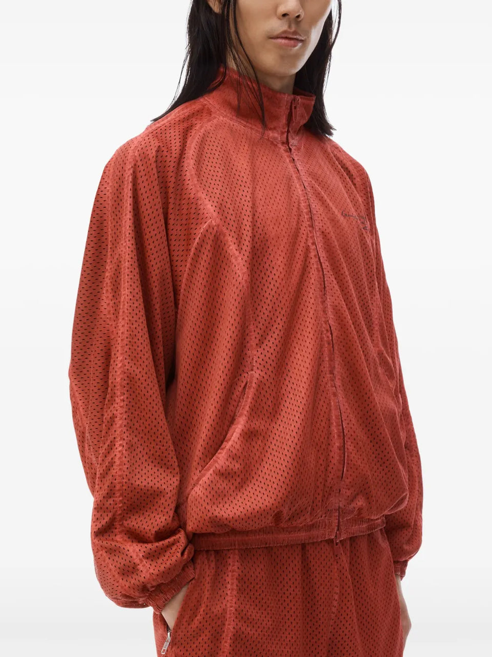 mesh track jacket