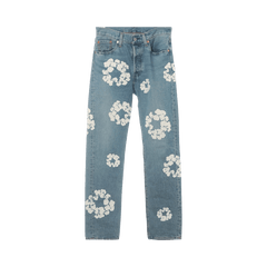 Levi's x Denim Tears Logo Japan Embroidered Denim Jeans Blue