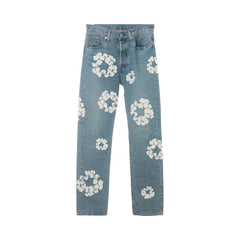 Levi's x Denim Tears Logo Japan Embroidered Denim Jeans Blue