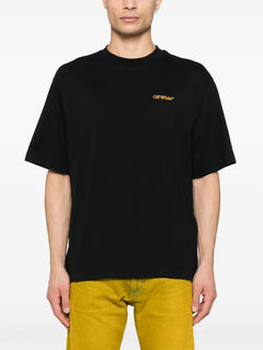Off-White tape-arrow short-sleeve T-Shirt Black