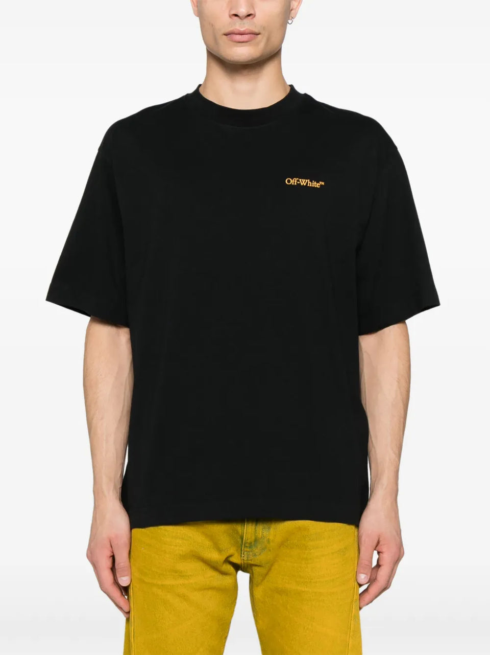 Off-White tape-arrow short-sleeve T-Shirt Black