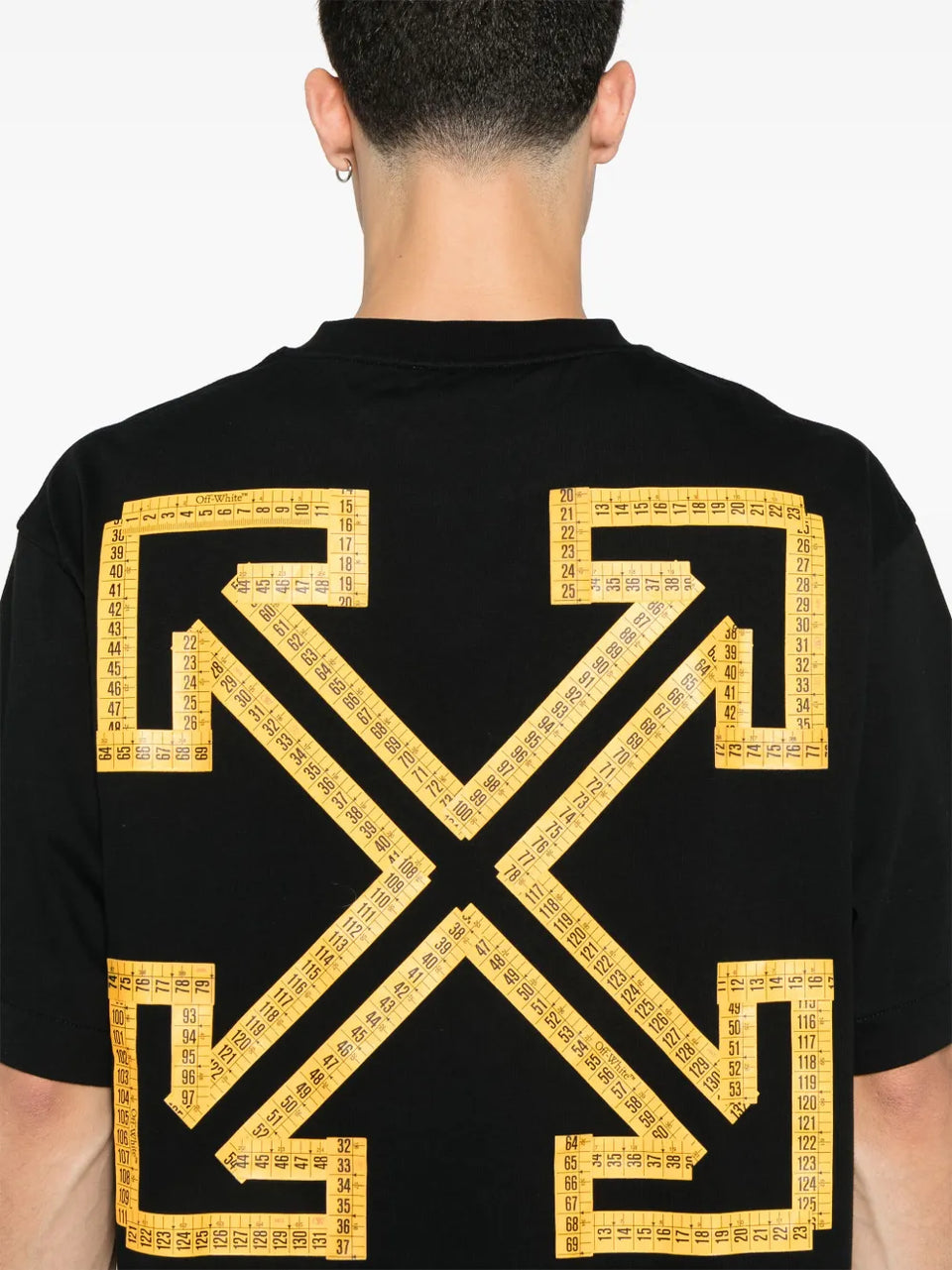 Off-White tape-arrow short-sleeve T-Shirt Black
