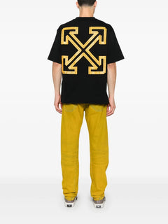 Off-White tape-arrow short-sleeve T-Shirt Black