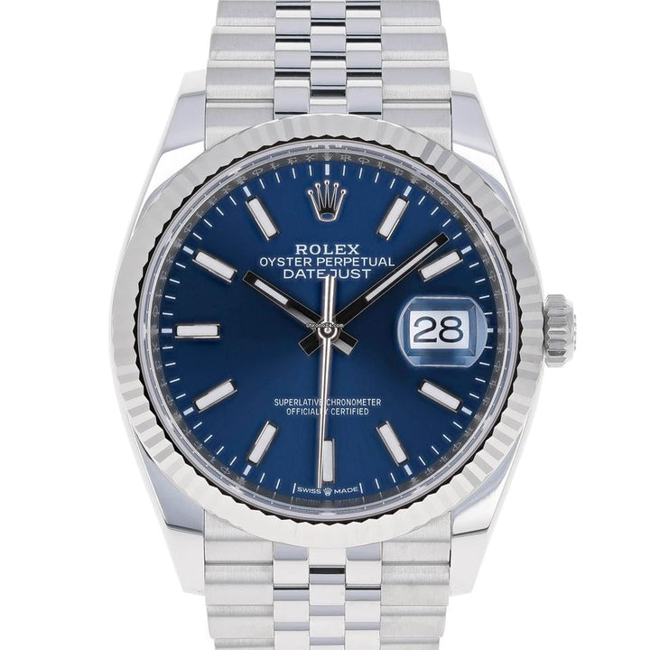 Rolex | Datejust | 126234 | Steel | 36 x 44 mm | Steel | Blue | Automatic