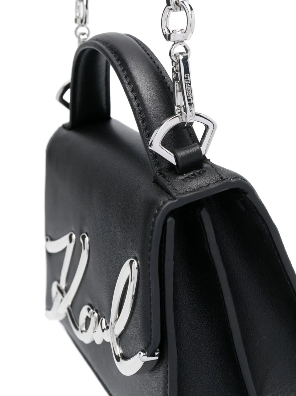 Signature leather crossbody bag