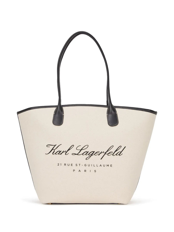 medium Hotel Karl canvas tote bag