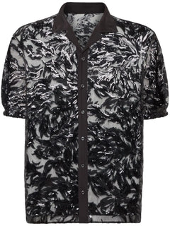 sequin embellishment shirt