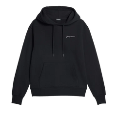 Jacquemus Le Sweatshirt Brodé Dark Black